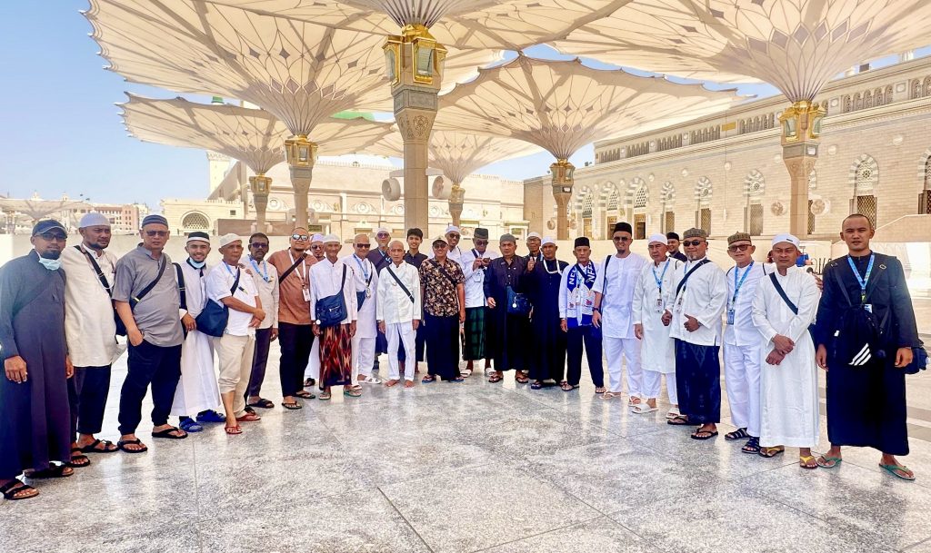 masjid nabawi madinah lk hajj 2024